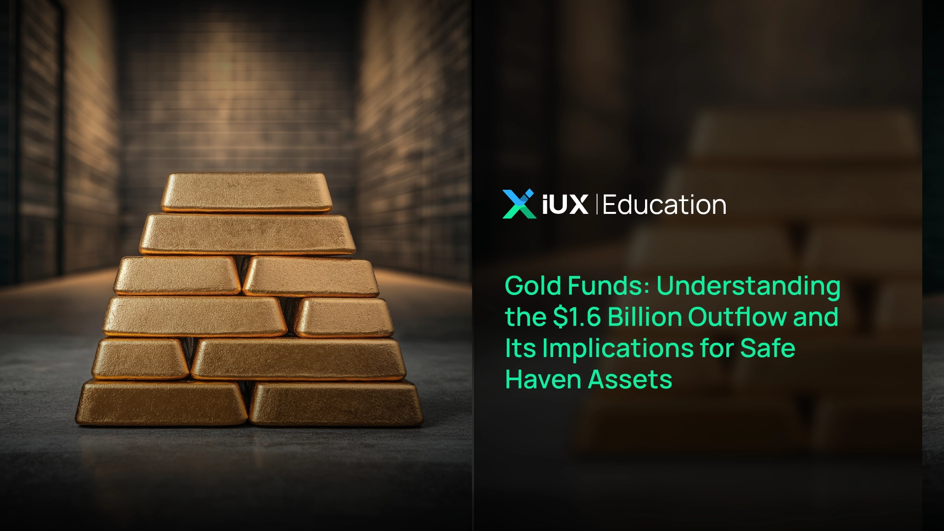 Gold Funds: Understanding the $1.6 Billion Outflow and Its Implications for Safe Haven Assets