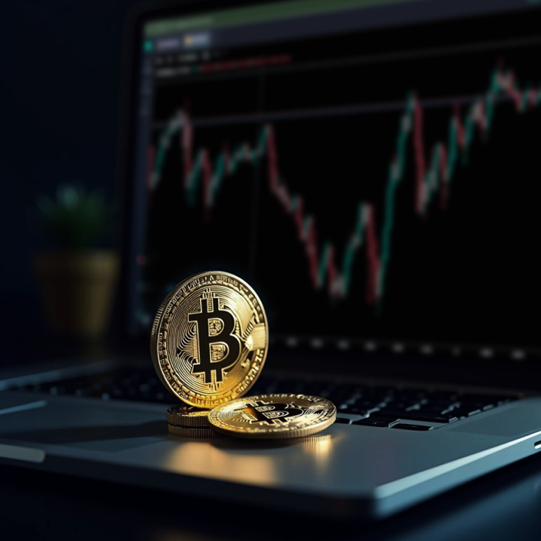 Mobile crypto trading app UI
