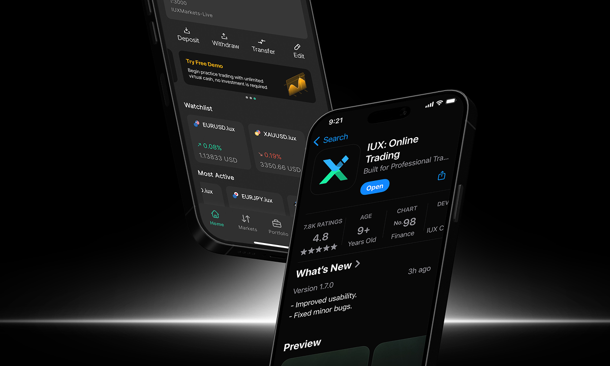 IUX Trade App Preview